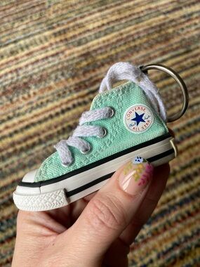 Converse Mint Green Mini Chuck Taylor Keychain Shoe